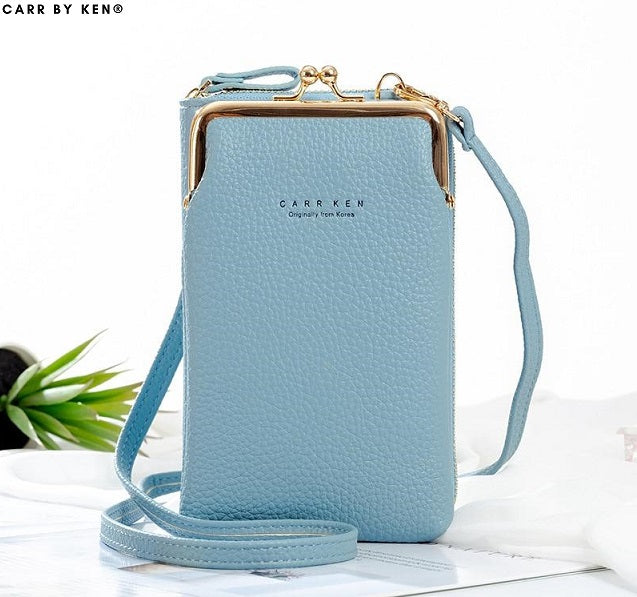 Leather Crossbody Phone Bag