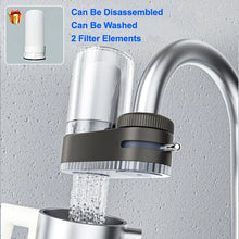 Faucet Water Purifier - Two Removable, Washable Filter Elements