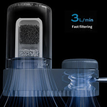 Faucet Water Purifier - Two Removable, Washable Filter Elements